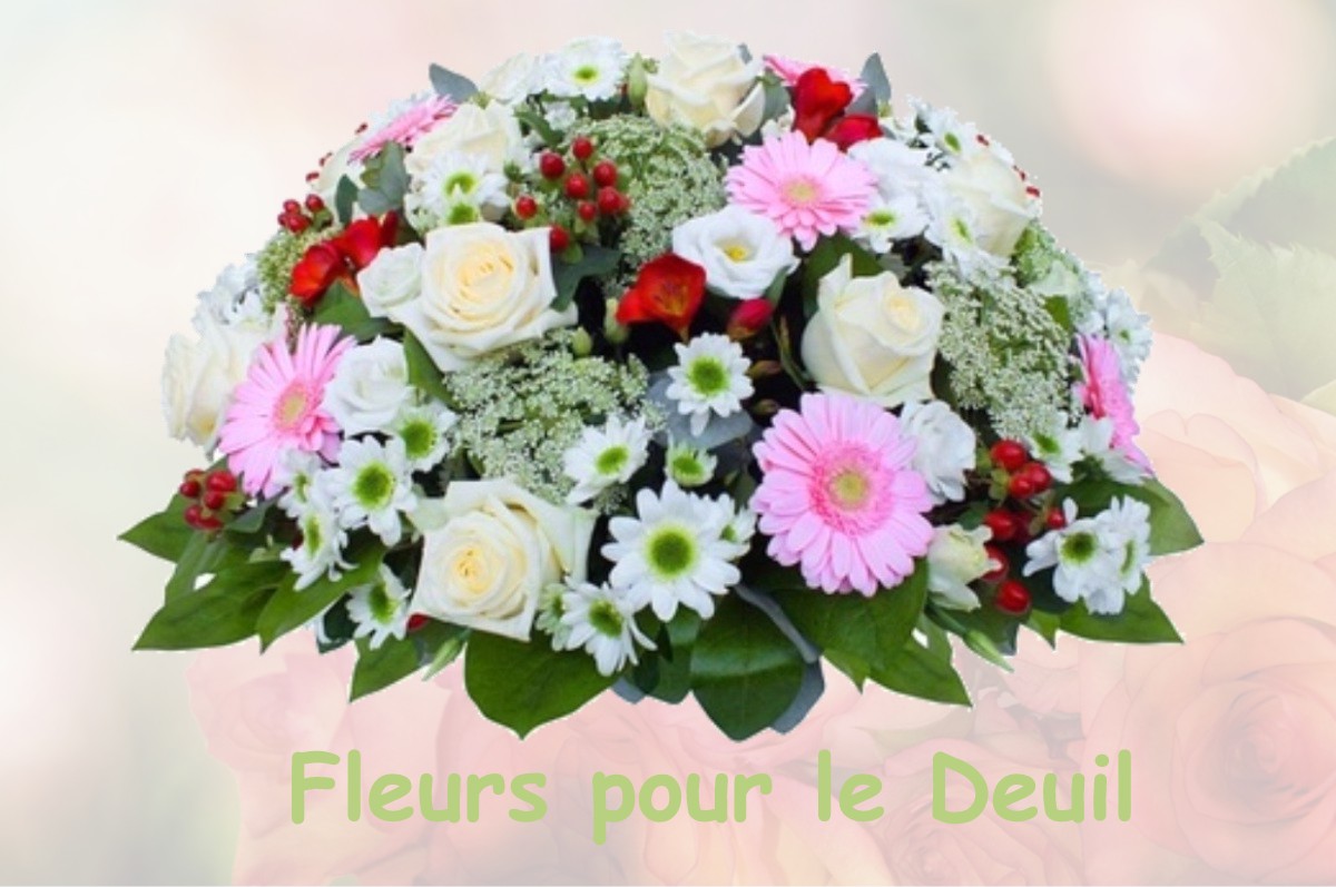 fleurs deuil GAREIN